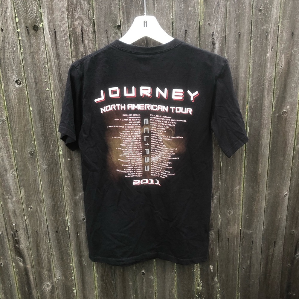 Journey North American Tour 2011 Tee Shirt - Picture 7 of 8